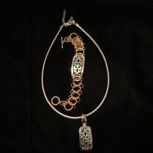 Necklace and Bracelet Set